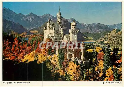 Cartes postales moderne Neuschwanstein castle