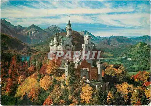 Cartes postales moderne Neuschwanstein castle