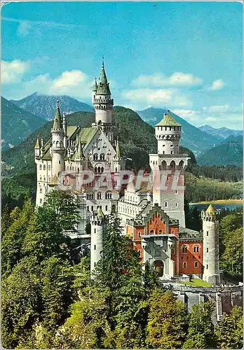 Cartes postales moderne Neuschwanstein castle