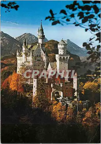 Cartes postales moderne Neuschwanstein castle