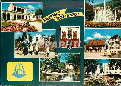 Cartes postales moderne Weltbad Kissingen