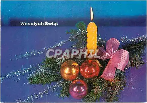 Cartes postales moderne Wesolych Swiat - J.Wendelowskiego