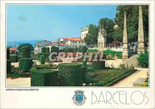 Cartes postales moderne Passeio dos Assentos Garden Barcelos