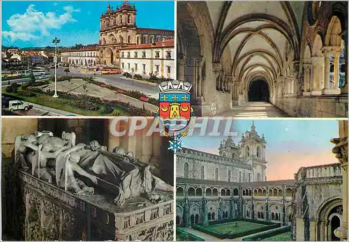 Cartes postales moderne Views Monastery Alcobaca Leiria