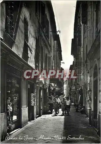 Cartes postales moderne Alassio Riviera dei Fiori Via XX Settembre