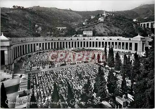 Cartes postales moderne Genova Camposante di Staglieno-Galleria S. Antonio