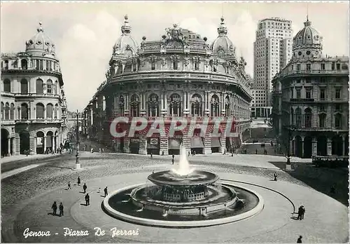 Cartes postales moderne Genova Piazza de Ferrari