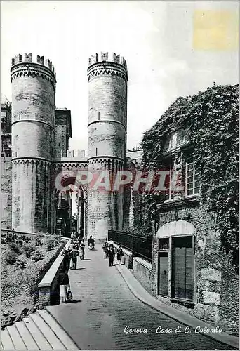 Cartes postales moderne Genova Casa di C. Colombo