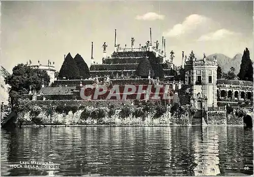 Cartes postales moderne Lago Maggiore Isola Bella Giardini