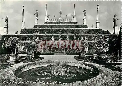 Cartes postales moderne Lago Maggiore Isola Bella Giardino