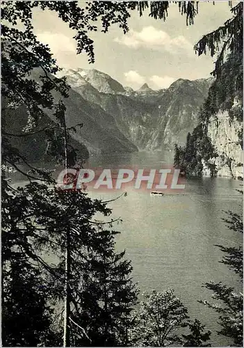 Cartes postales moderne Der Konigssee vom Malerwinkel