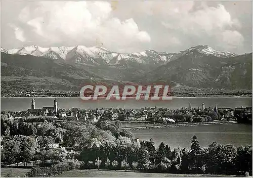 Cartes postales moderne Lindau a Bodensee Blick vom Hoyerberg