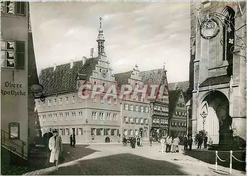 Cartes postales moderne Dinkelsbuhl die 1000 jahre Stadt Marktplatz