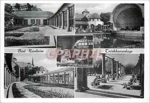 Cartes postales moderne Bad Nauheim Trinkkuranlage