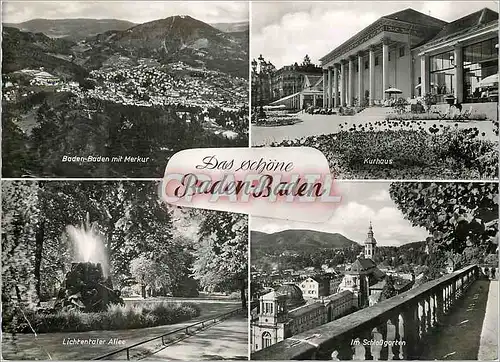 Cartes postales moderne Das schonen Baden-Baden Panorama