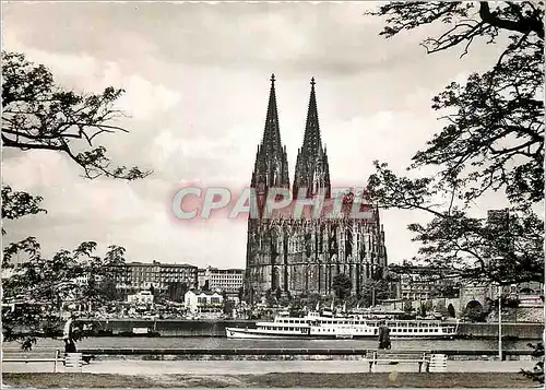 Cartes postales moderne Koln am Rhein Rheinansicht