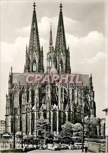 Cartes postales moderne Koln am Rhein Dom von Osten