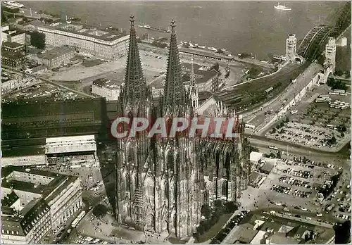 Cartes postales moderne Koln am Rhein Dom Floodlight