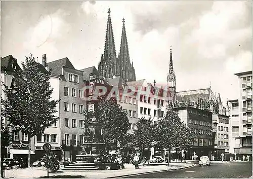 Cartes postales moderne Koln am Rhein Altermarkt