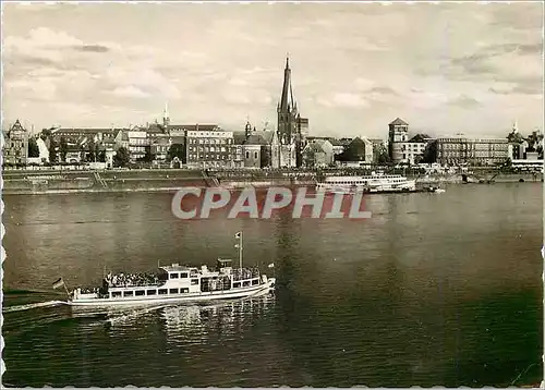 Cartes postales moderne Dusseldorf Rheinpartie