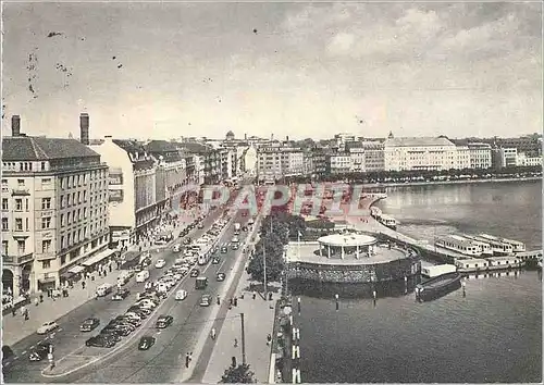 Cartes postales moderne Hamburg Jungfernstieg