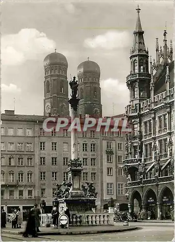 Cartes postales moderne Munchen Marienplatz Blick auf den Donisl