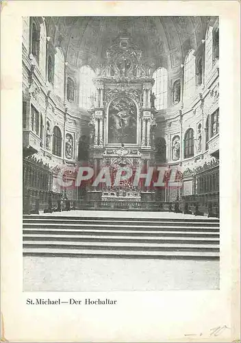 Cartes postales moderne Munchen St.Michaelskirche Der Hochaltar