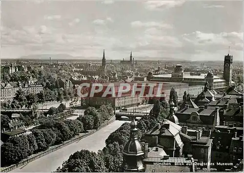 Cartes postales moderne Munchen Blick auf Deutsches Museum