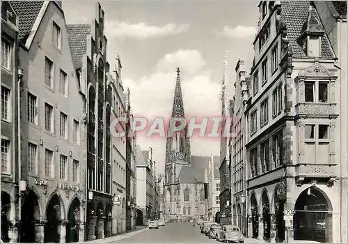 Cartes postales moderne Munster Prinzipalmarkt mit St. Lamberti