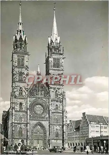 Cartes postales moderne Nurnberg St.Lorenzkirche