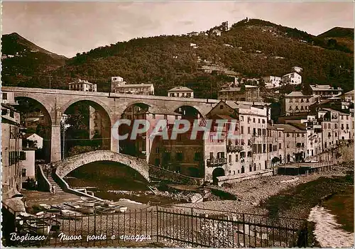 Cartes postales moderne Bogliasco Nuovo Ponte e Spiaggia