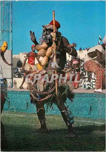 Cartes postales moderne Senegal Clochard d'une troupe folklorique
