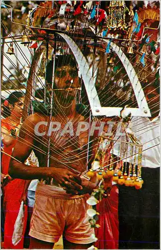 Cartes postales moderne Singapore Kevada Carrying Hindu Devotee