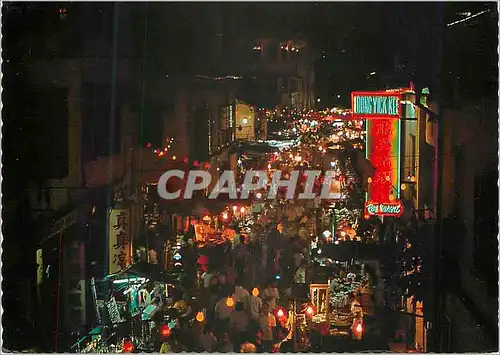 Cartes postales moderne Singapore Chinatown by night