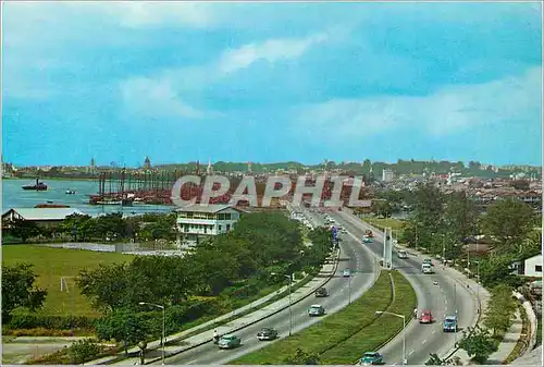 Cartes postales moderne Singapore Merdeka Bridge