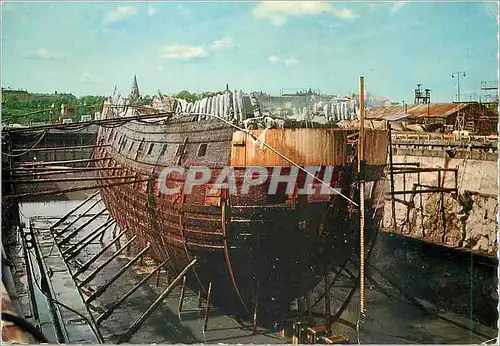 Cartes postales moderne The Wasa in dry-dock after the salvage in 1961 Bateau