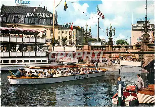 Cartes postales moderne Goteborg Paddans tillaggsplats Bateaux