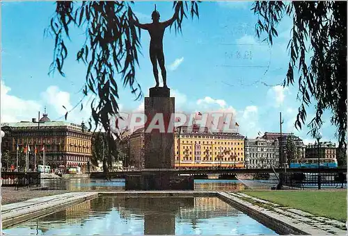 Cartes postales moderne Stockholm stromparterren med solsangaren