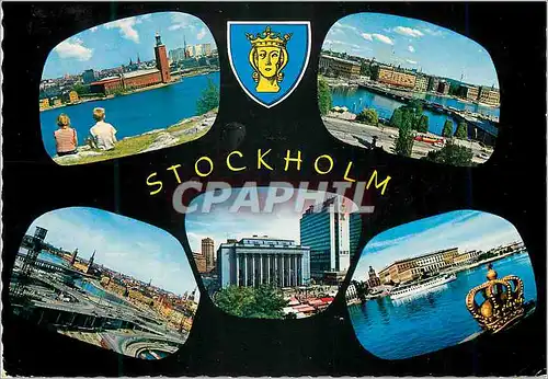 Cartes postales moderne Stockholm