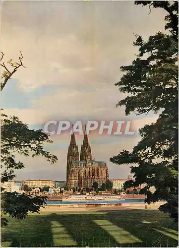 Cartes postales moderne Koln am rhein dom ostseile