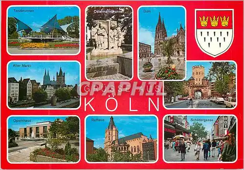 Cartes postales moderne Koln am rhein