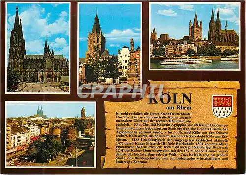 Cartes postales moderne Koln am rhein