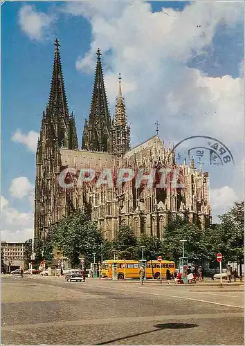 Cartes postales moderne Koln am Rhein Cathedrale