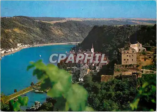 Cartes postales moderne Chateau Rheinfels surmonter St Goar