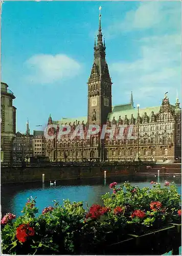 Cartes postales moderne Hamburg Rathaus