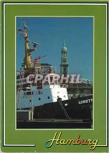 Cartes postales moderne Hamburg Hansestadt Bateau