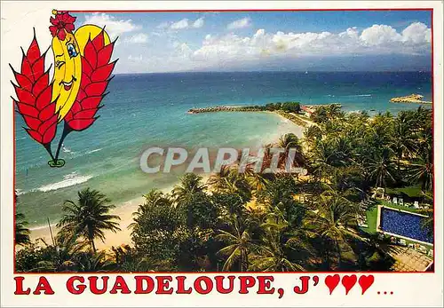 Cartes postales moderne Guadeloupe Les Plages de Gosier