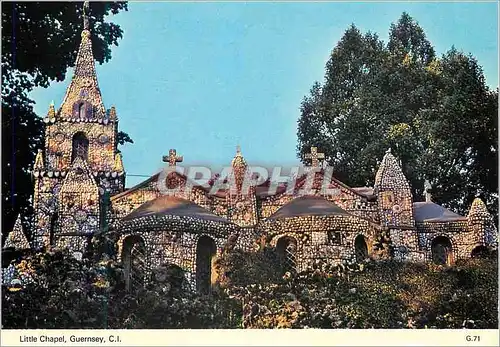 Cartes postales moderne Guernsey Little Chapel