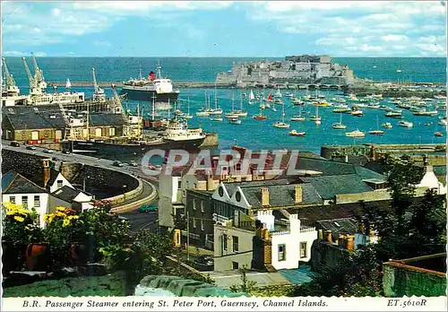 Cartes postales moderne Guernsey St Peter Port Bateau