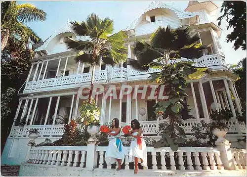 Cartes postales moderne Haiti Port-au-Prince Gingerbread house of Mr Lawrence Peabody